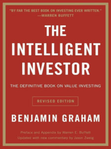 Book cover of the intelligent investor